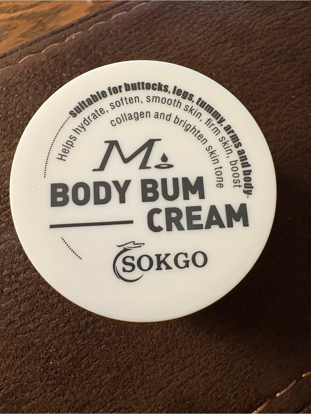 Sokgo Body Bum Cream - White Jar
